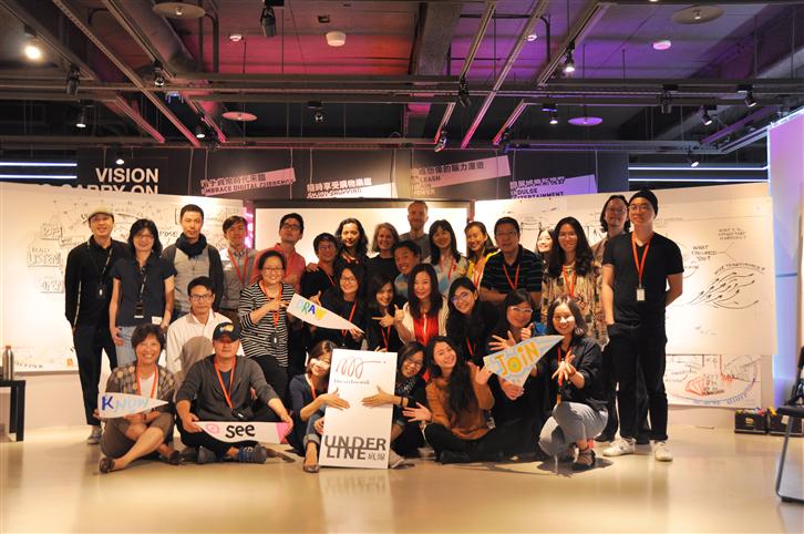 台灣首次視覺創新工作坊Visual Practice Workshop在橘子！